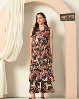 Advita A-Line Long Kurta Set for Women