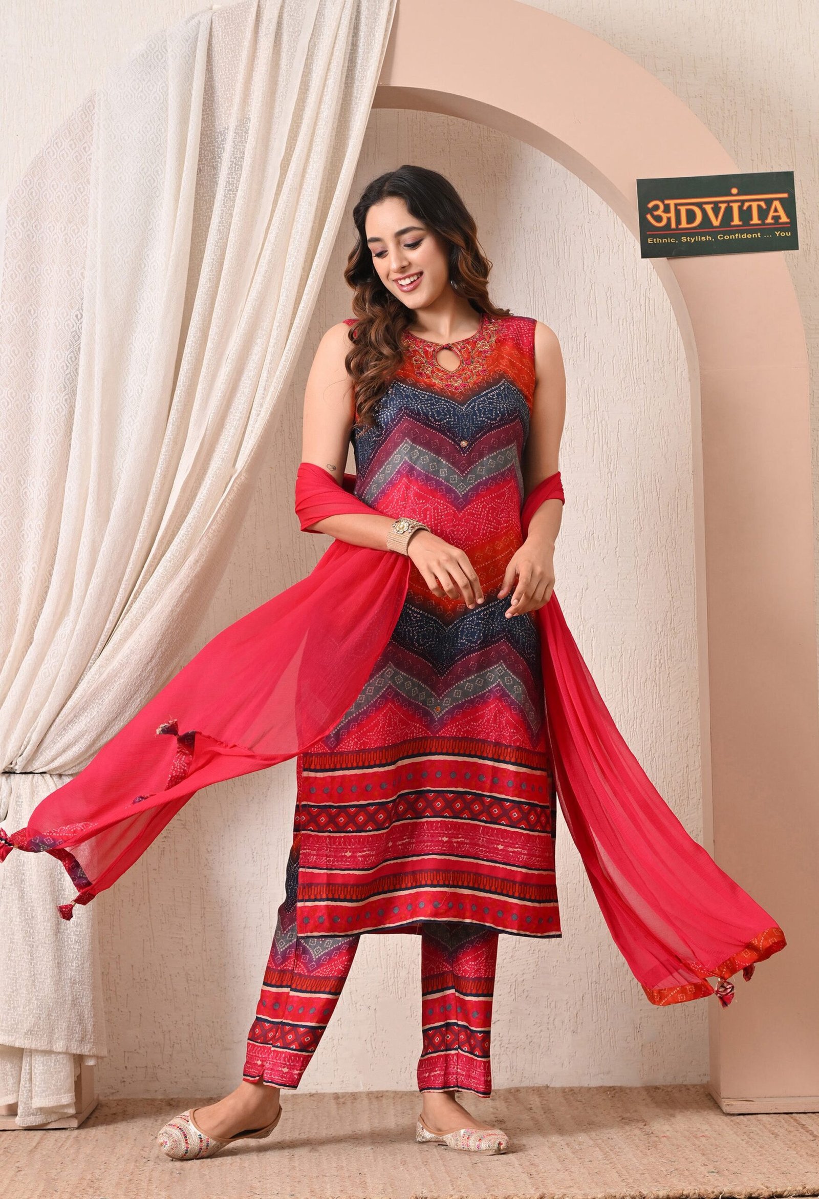 advita-multicolor-bandhani-gaji-silk-suit